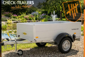 HA 752111-5 FS Humbaur | Einachser, Bordwand 500 mm, ungebremst, 750 kg HZG/598 kg Nutzlast, Innenmaße: 305 x 110 x 50cm•