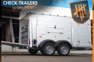 HTV 243016 AG Humbaur | Viehanhänger, 2400kg/1700kg Nutzlast Tandemachser, Alu•