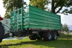 Traktoranhänger, WÖZ Anhänger, A110, 11000 kg Gesamtgewicht, starker Tandem-Dreiseitenkipper, 3S-Kipper, diverse Modelle, Zweiachser, Kipper, Kippanhänger für Traktoren, diverse Ausführungen