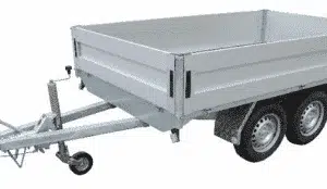 Geschützte Werkstätte, PHL 260/165 GT, 2000 kg, 260 x 165 x 40 cm geschweißter Doppelachser, Hochlader#
