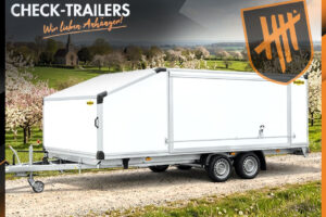 MTKB 35 57 24-22, geschlossener Fahrzeugtransporter, Kofferanhänger, 3500 kg•