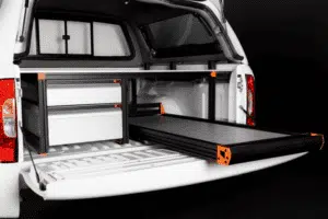 Pickup-Zubehör, Auszug und Unterflursystem SP-Combo für VW Amarok, Schubladen und Auszug, Schwerlastauszug, Lastenauszug