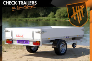Eduard 250 x 145 cm, 750 kg ungebremst, Einachser, mit Stützrad•
