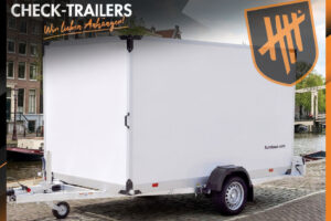 HKT 153117-18P Humbaur, 1500 kg, 310 x 176 x 180 cm, Kofferanhänger absenkbar, Einachser Plywood•