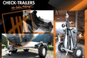 Lorries MT1, Motorradanhänger, LED Beleuchtung, Half-Fold-System, 750kg/585kg Nutzlast,1Achser unbebremst mit Stahlfelgen/Alufelgen gegen Aufpreis✪
