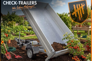 HUK 303117 Humbaur | Tandem-Rückwärtskipper, 3000kg/2315kg Nutzlast, 314x175x30cm •