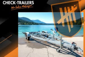 BA 2700-R/L TPV Böckmann | Bootstrailer mit Rollen und Langauflagen☻