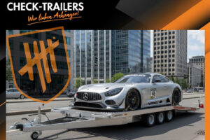 CARKEEPER 4820/3 P 3,5T, SIEBDRUCK, Dreiachser, Autotransporter mit Kippfunktion, Temared, 3500 kg•