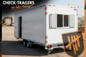 OFFICE 601 Bürowagen, 2700 kg, Zweiachser, 600 x 230 x 230 cm innen