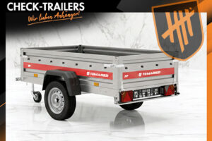 ZIP 2612, 750kg, Einachser, hohe Nutzlast, ungebremst, 260 x 126 cm, Tieflader